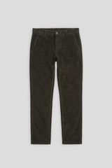 Pantaloni chino di velluto|Colore:Antracite