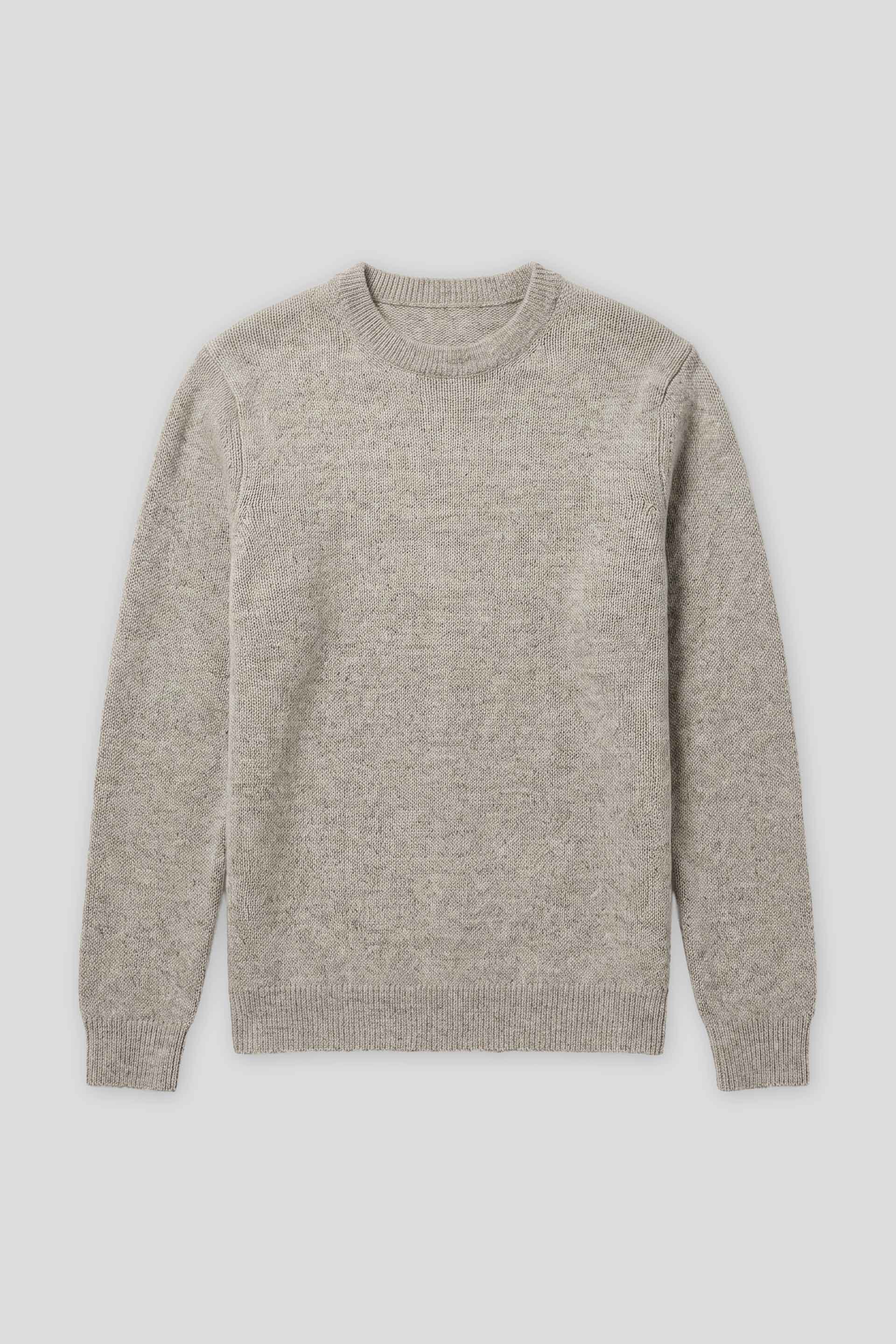Pullover girocollo|Colore:Sabbia