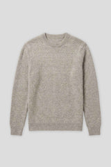 Pullover girocollo|Colore:Sabbia