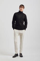 Pantaloni chino effetto velluto   |Colore:Ghiaccio