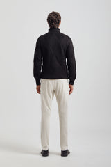 Pantaloni chino effetto velluto   |Colore:Ghiaccio