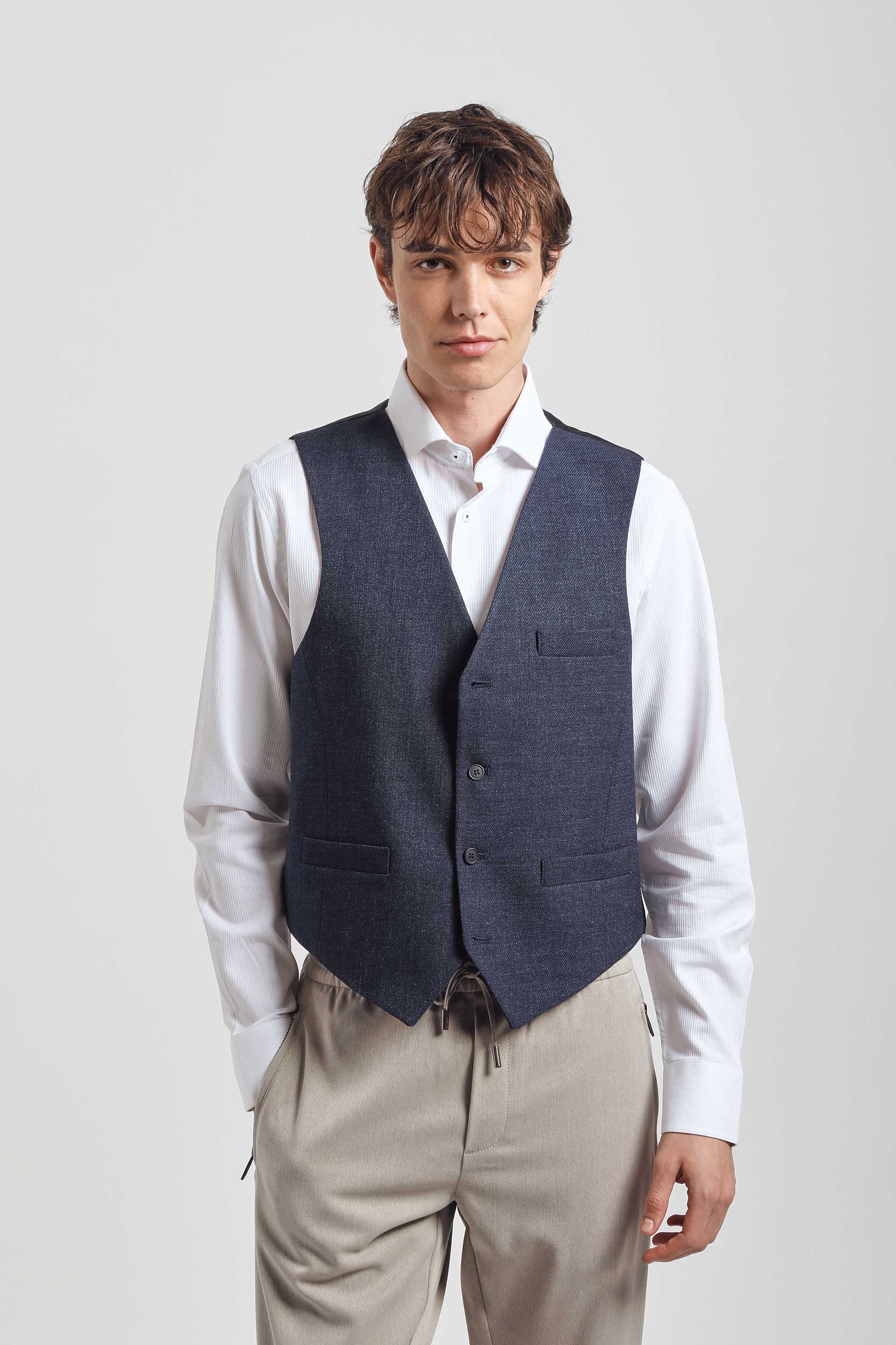 Gilet strutturato|Colore:Blue
