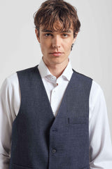 Gilet strutturato|Colore:Blue