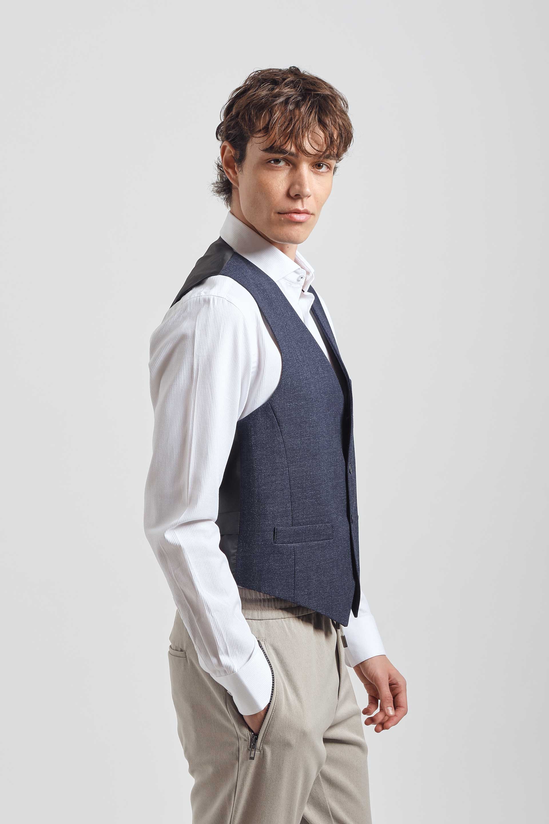 Gilet strutturato|Colore:Blue