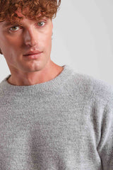 Pullover girocollo|Colore:Grigio