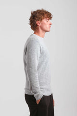 Pullover girocollo|Colore:Grigio