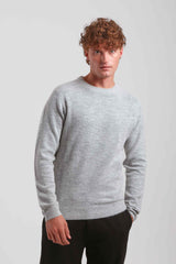 Pullover girocollo|Colore:Grigio
