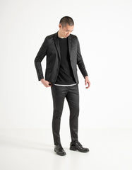 Abito effetto raso|Colore:Nero