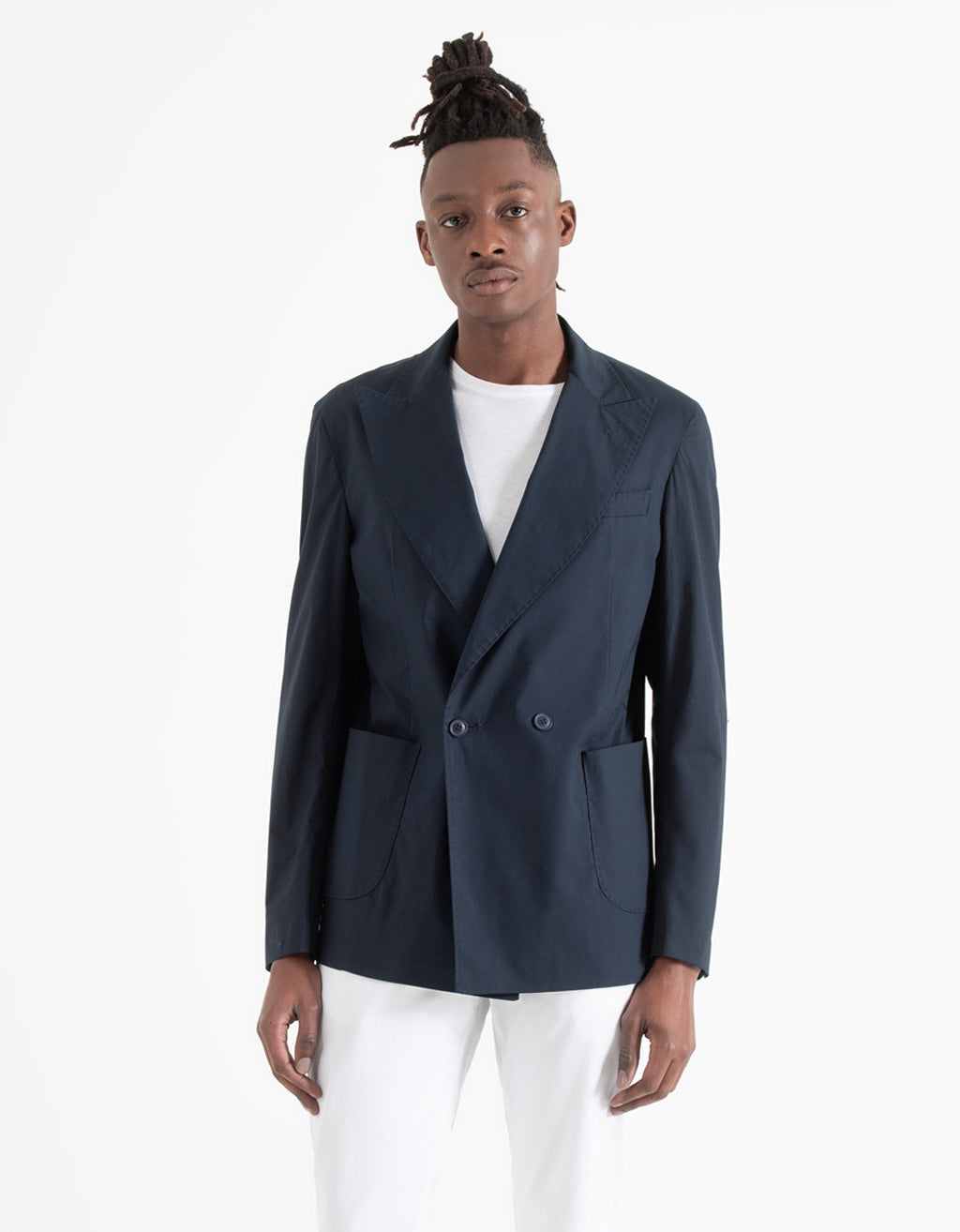 Giacca doppiopetto|Colore:Blue