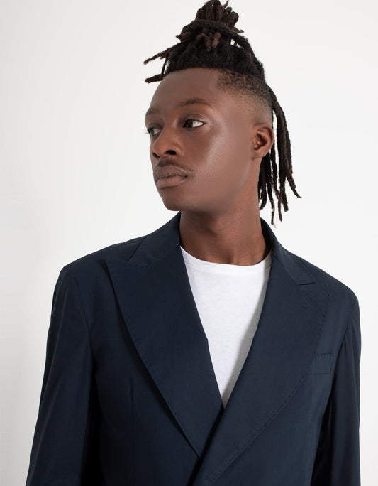 Giacca doppiopetto|Colore:Blue