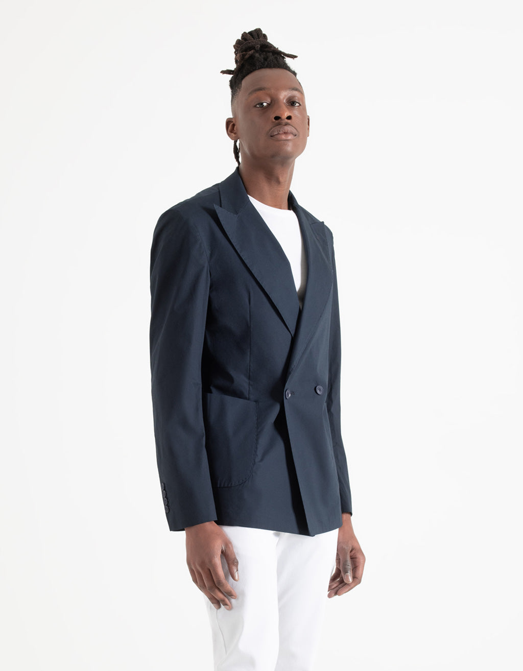 Giacca doppiopetto|Colore:Blue