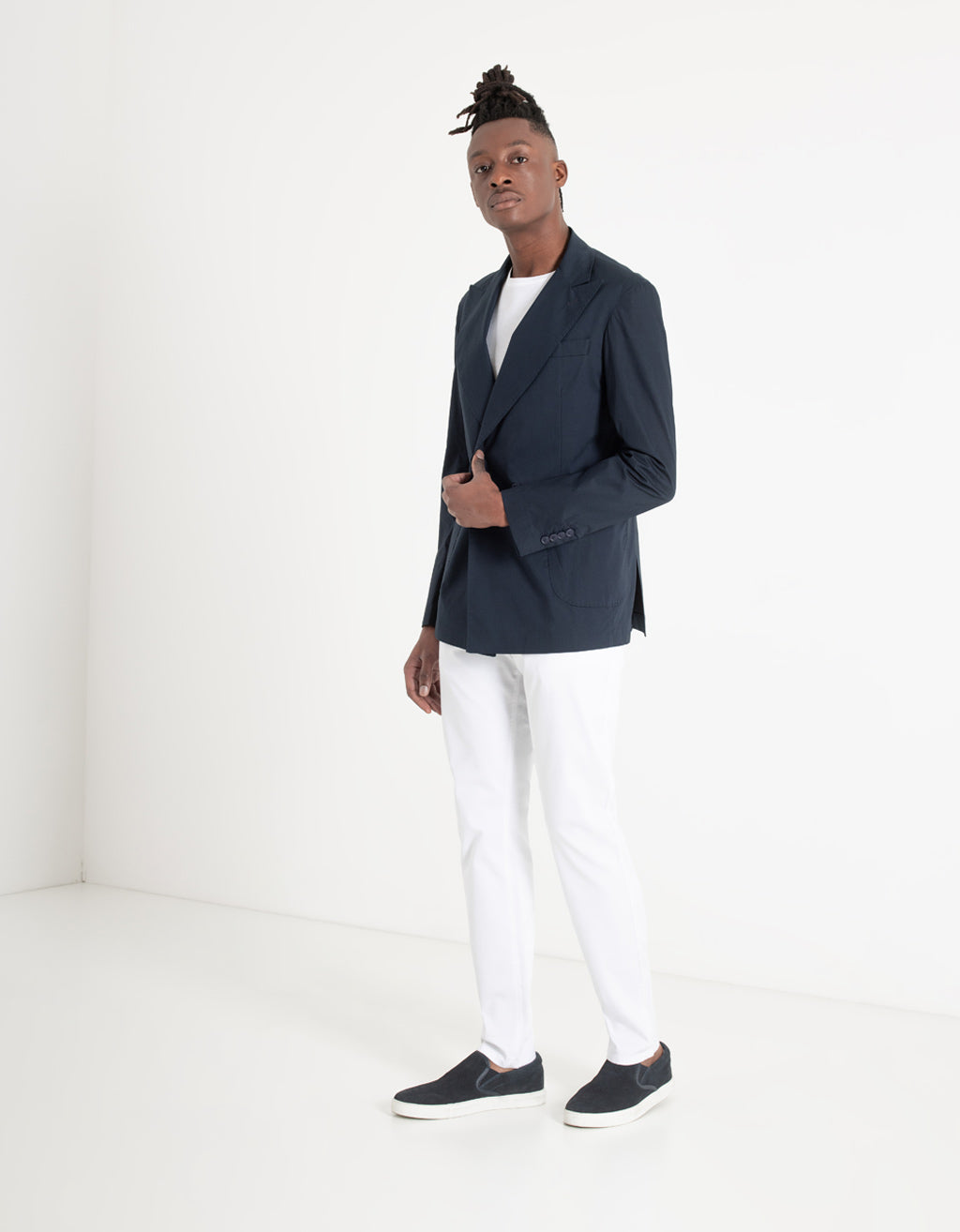 Giacca doppiopetto|Colore:Blue