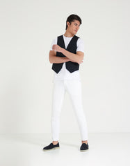 Gilet a righe|Colore:Blue