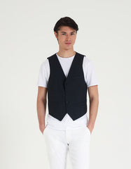 Gilet a righe|Colore:Blue