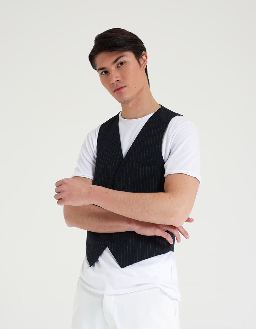 Gilet a righe|Colore:Blue