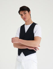 Gilet a righe|Colore:Blue