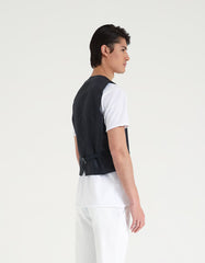 Gilet a righe|Colore:Blue