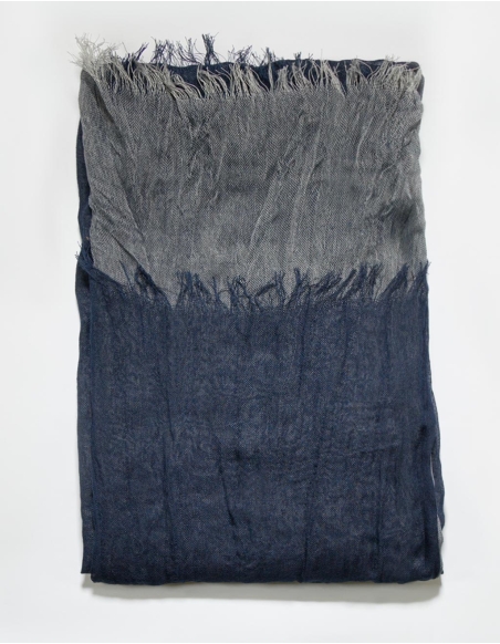 Pashmina bicolore
