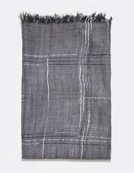 Pashmina fantasia a quadri