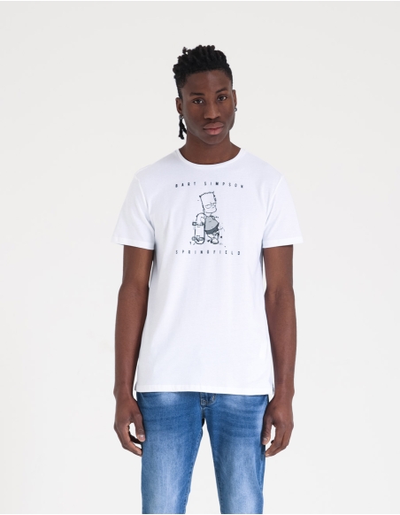 T-shirt con stampa "THE SIMPSONS"