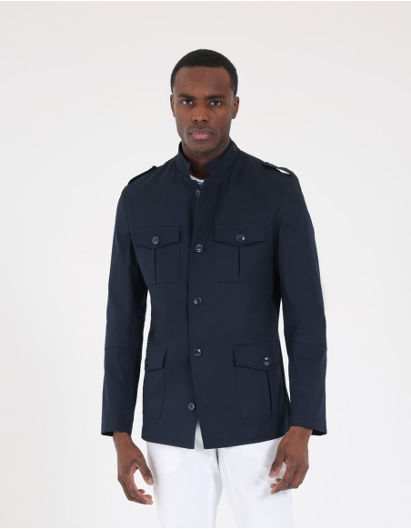 Cotton-blend jacket
