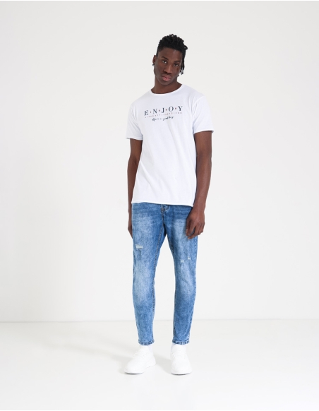 Jeans con abrasioni