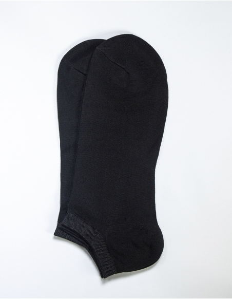 Two-pair pack liner solid color socks