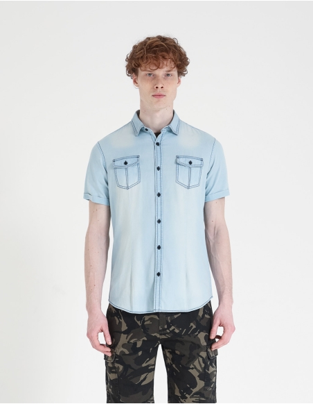 Denim shirt