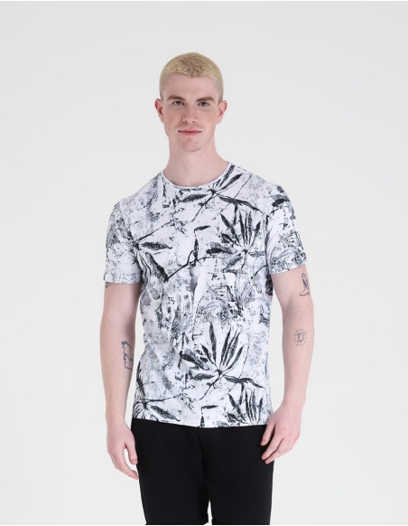 T-shirt fantasia astratta