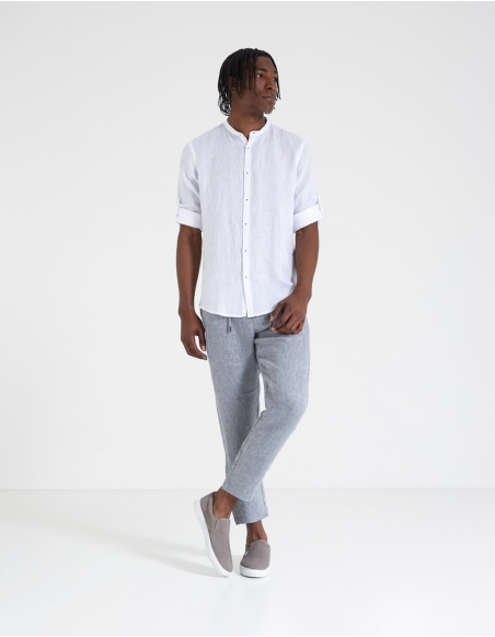 Linen trousers