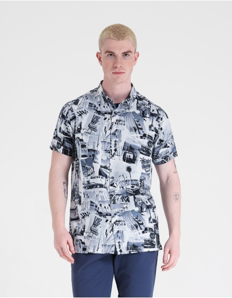 Abstract pattern shirt