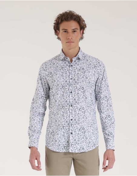 Camicia microfantasia