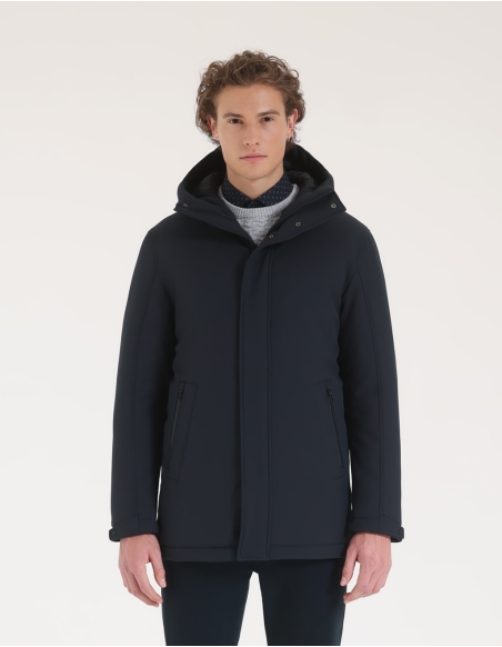 Giubbotto lungo softshell