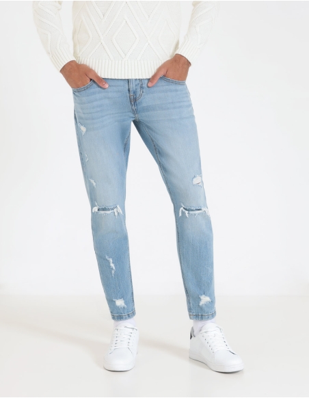 Jeans Skinny con abrasioni