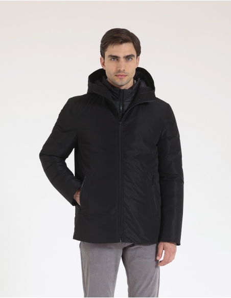Giubbotto lungo softshell
