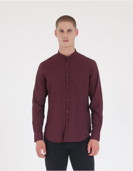 Camicia collo alla coreana