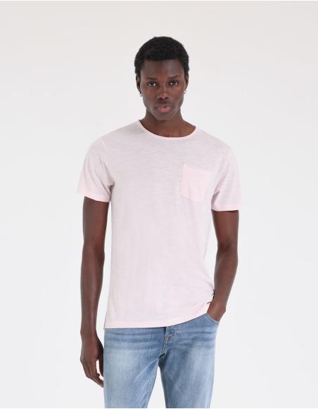 T-shirt basic con taschino