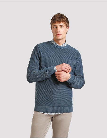 Maglia girocollo 100% cotone