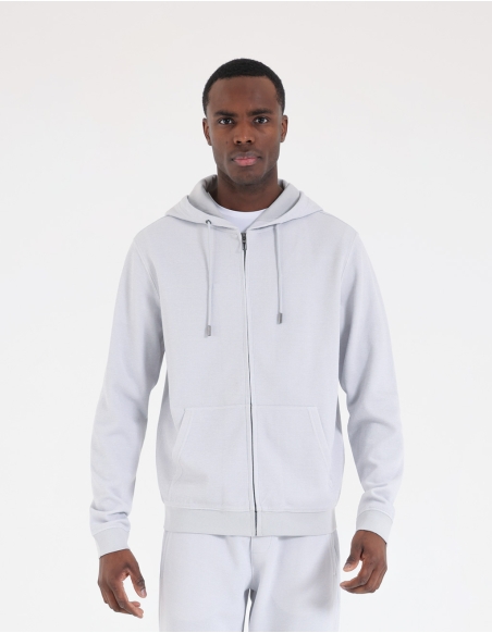 Zipped hoodie