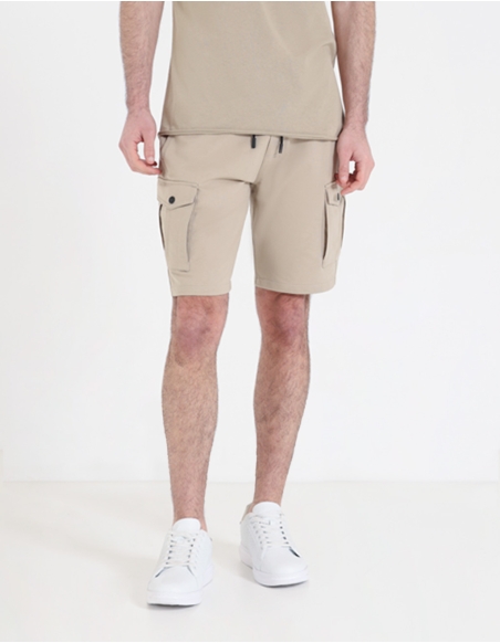 Cargo sweatshirt bermuda shorts