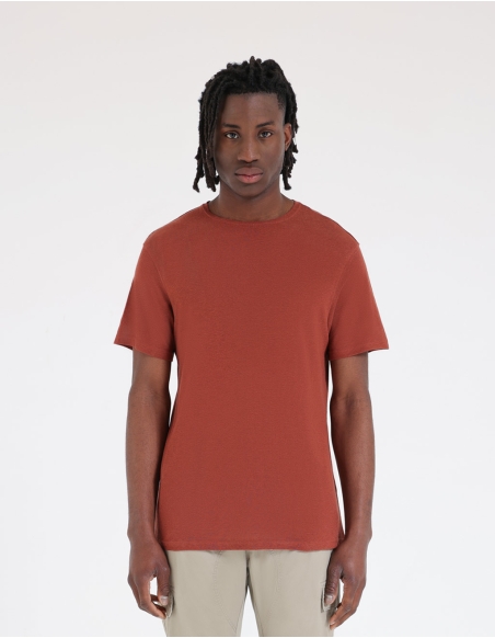 Linen blend T-shirt