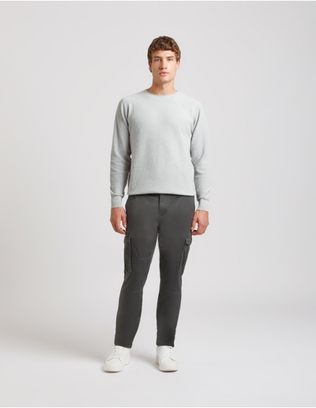 Pantaloni cargo in cotone