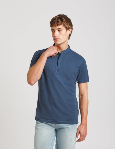 Polo coreana 100% cotone