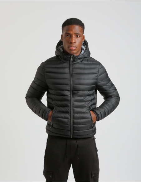Padded jacket with hood