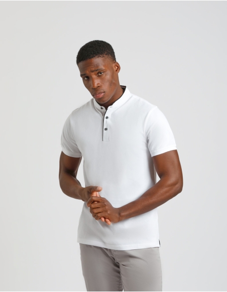 Polo coreana 100% cotone