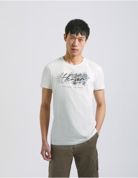 T-shirt 100% cotone con stampa