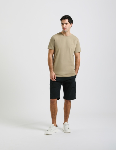 Bermuda cargo 100% cotone