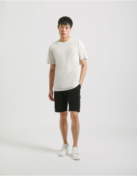 Bermuda cargo 100% cotone