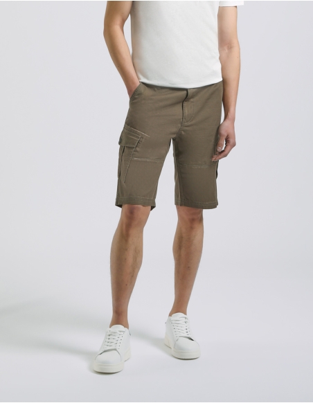 Bermuda cargo 100% cotone