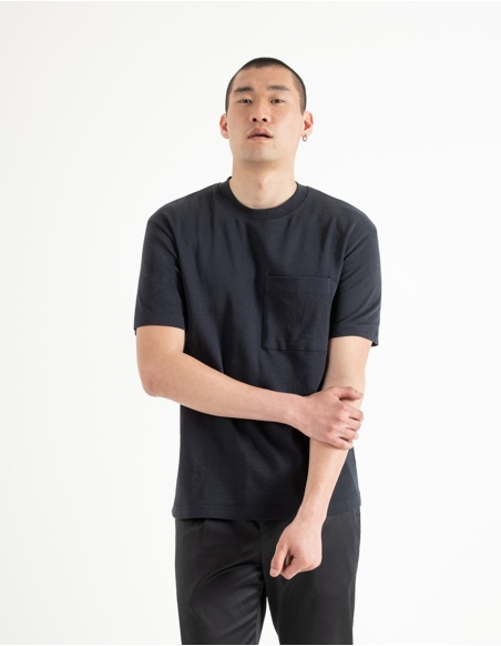 T-Shirt oversize con taschino
